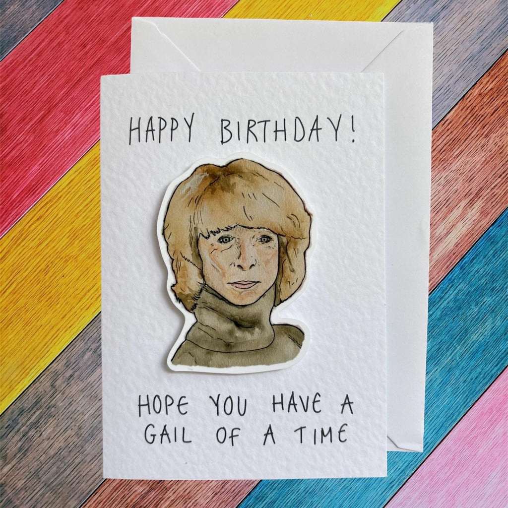 Gail Platt | Corrie | Handcrafted Birthday Card