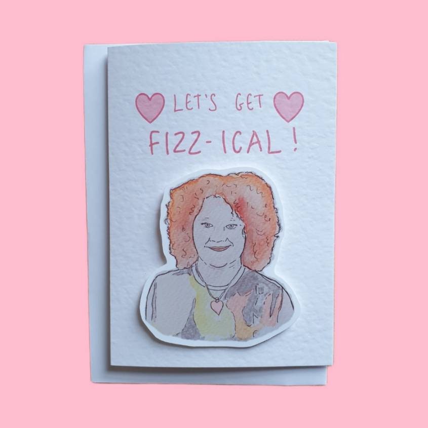 Fizz | Handcrafted Valentine's Day Card