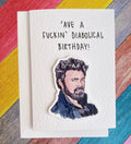 Billy Butcher | Handcrafted Birthday Card