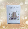 Gemma Collins | Handcrafted Christmas Card | you ain't ever gonna get this candy