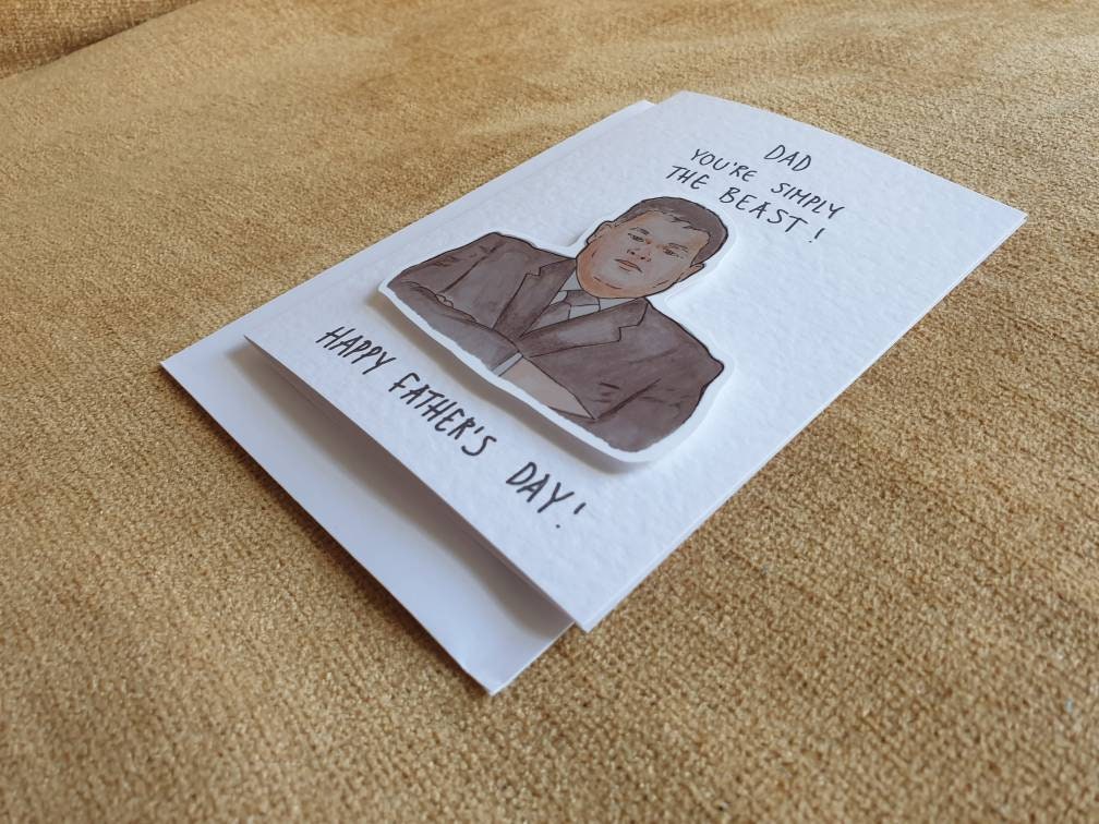 The Beast | Chaser | Handcrafted Father's Day Card