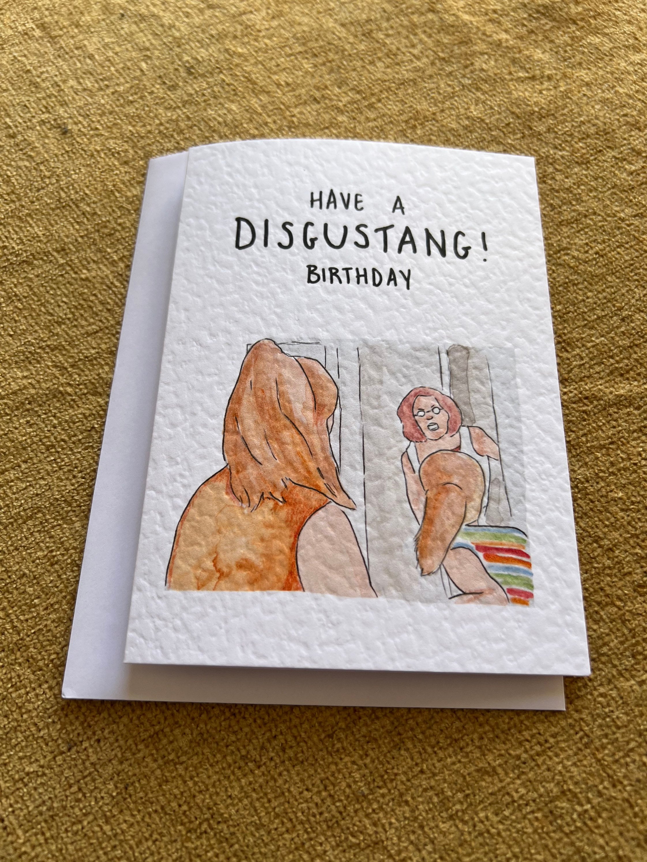 DISGUSTANG!!! Meme | Handcrafted Birthday Card