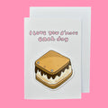 I love you s’more each day| Handcrafted Valentine’s Card
