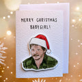Pedro Pascal | Handcrafted Christmas Card