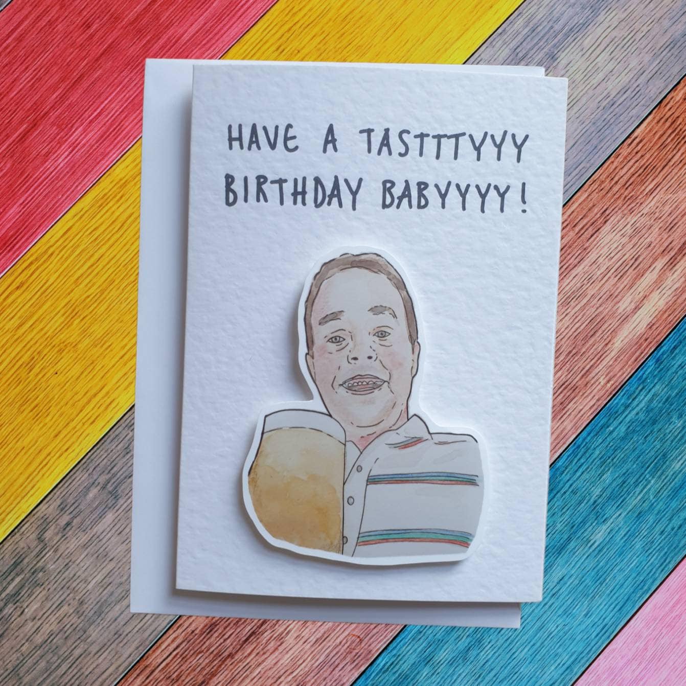 Bootlegger | Wrexham AFC | Handcrafted Birthday Card
