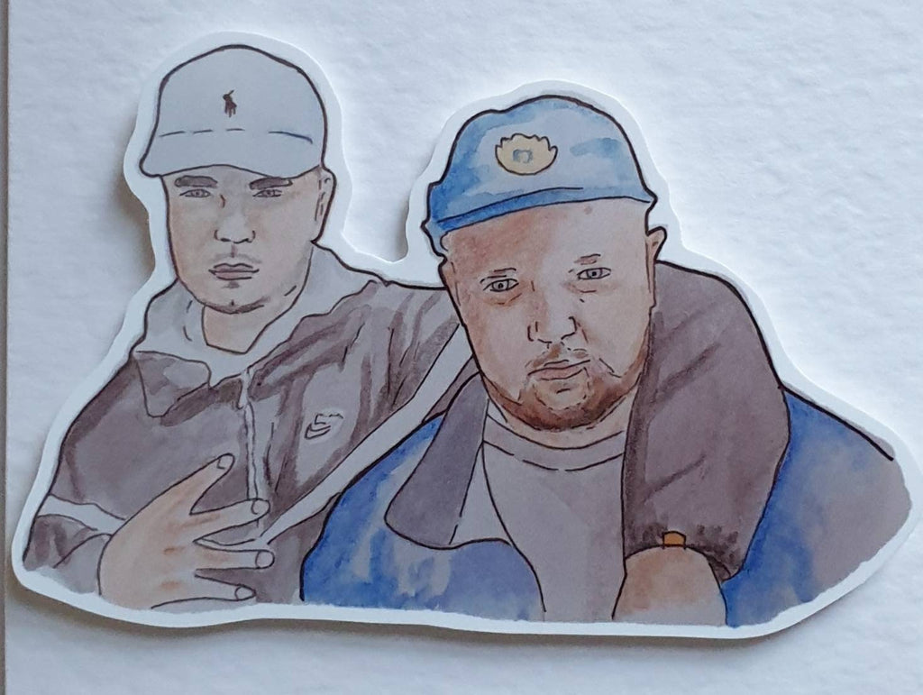 Beats and Grindah | PJDN | Handcrafted Valentine's card