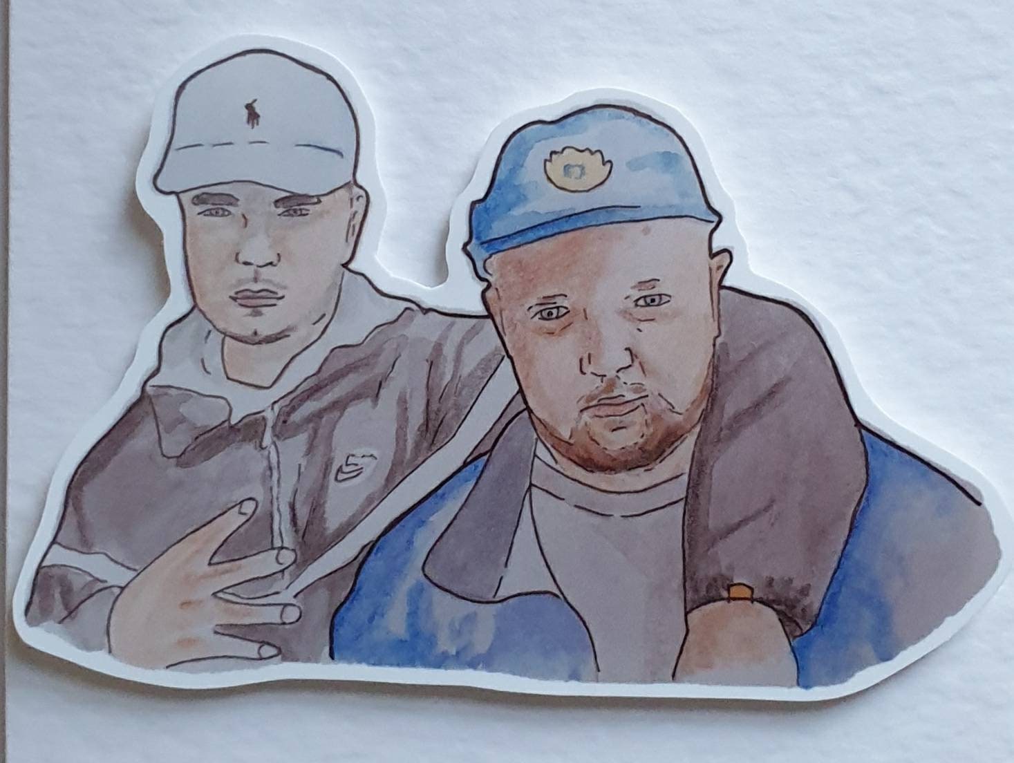 Beats and Grindah | PJDN | Handcrafted Valentine's card