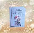 Nessa oh oh oh | Gavin & Stacey | Handcrafted Christmas card