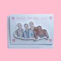 Blue (boyband) | One Love | Handcrafted Valentine's Day Card