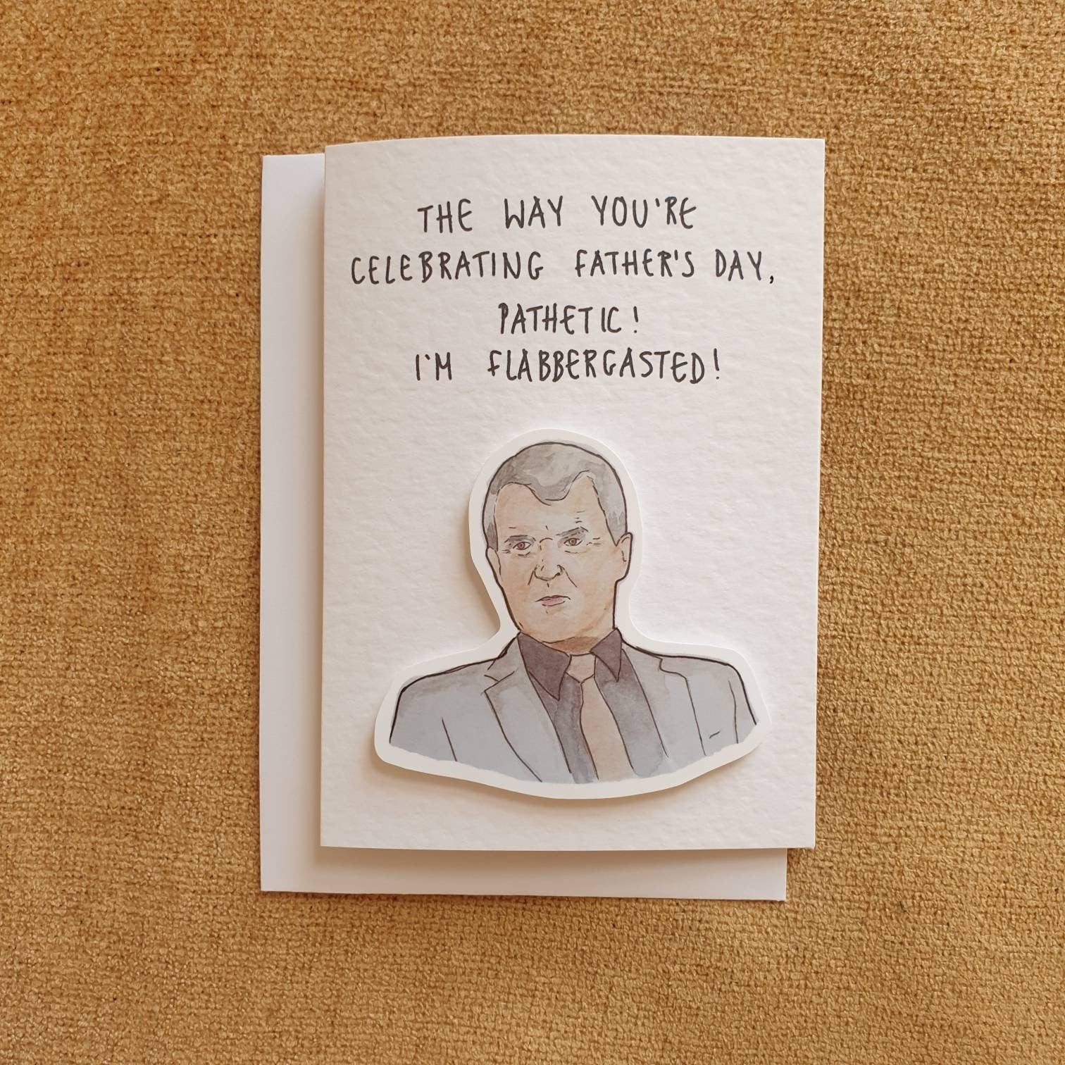 Roy Keane | Handcrafted Father's Day Card