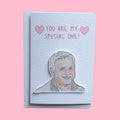 Jose Mourinho | Handcrafted Valentine's Day Card