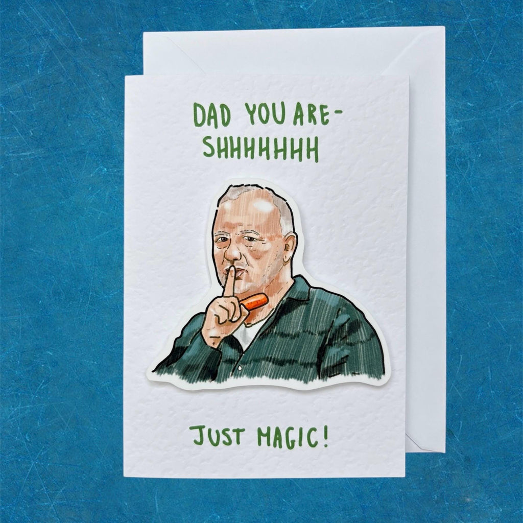 Bob Mortimer | Just Magic | Handcrafted Card for Dad
