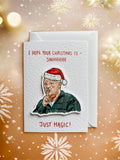 Bob Mortimer | Just Magic | Handcrafted Christmas Card