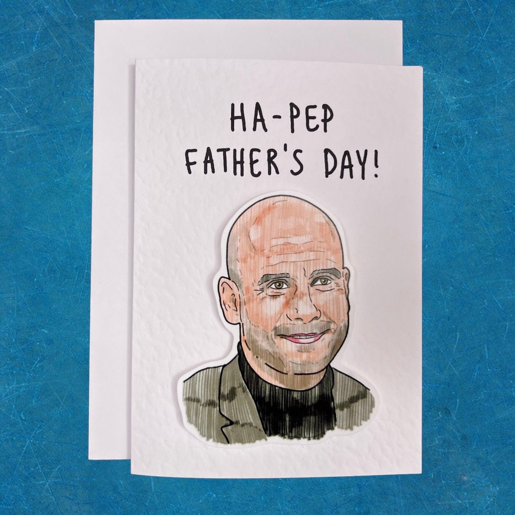 Pep Guardiola | Handcrafted Father’s Day Card