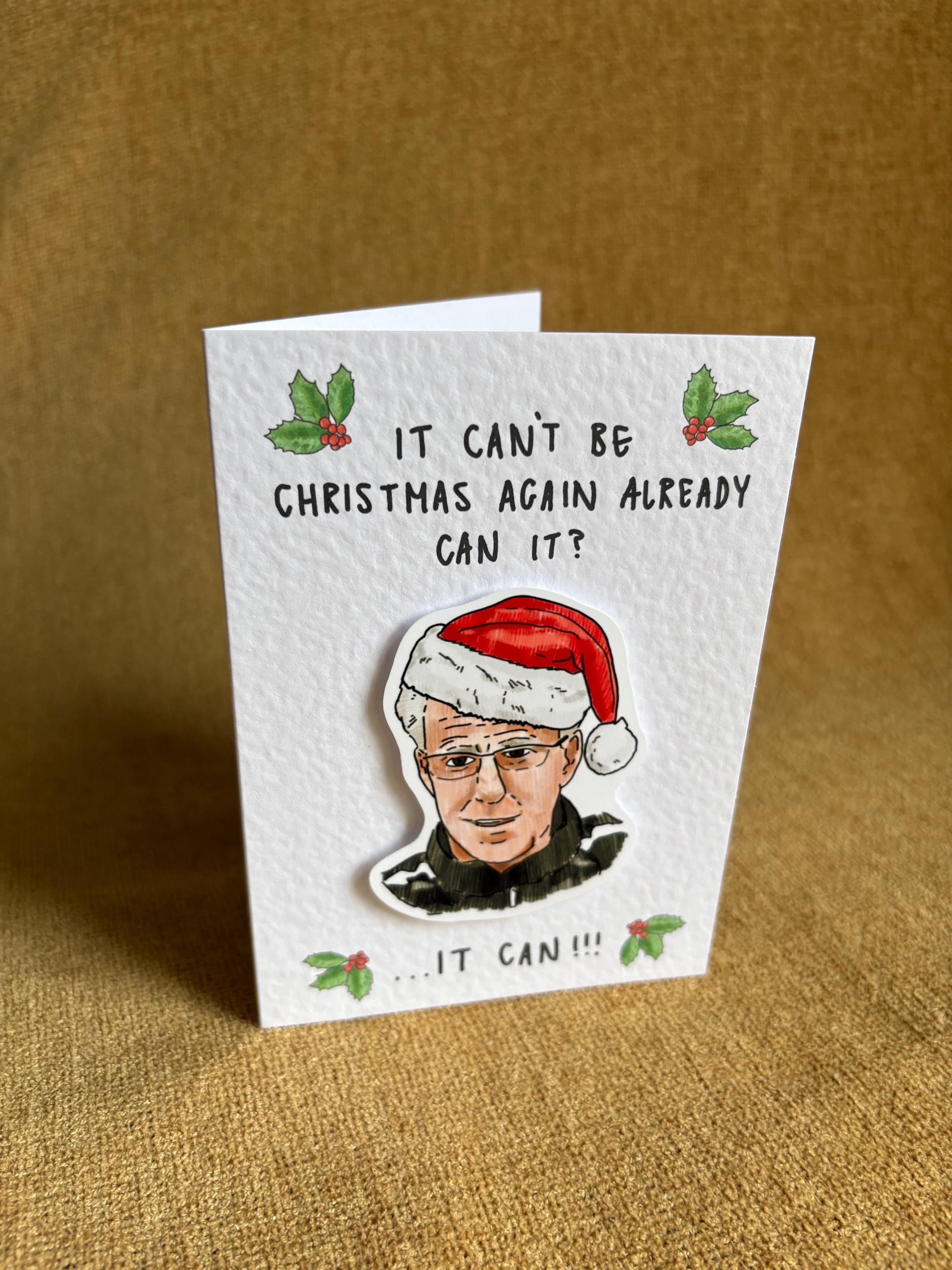 Mick McCarthy IT CAN!! | Handcrafted Christmas Card