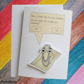 Clippy | Handcrafted Birthday Card