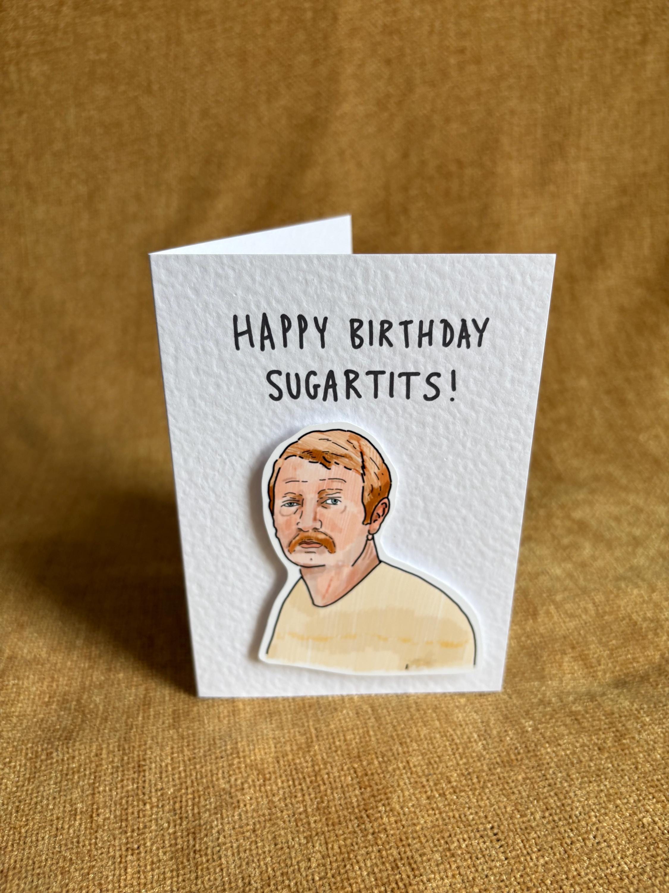 Dave Coaches | Sugartits | Handcrafted Birthday Card
