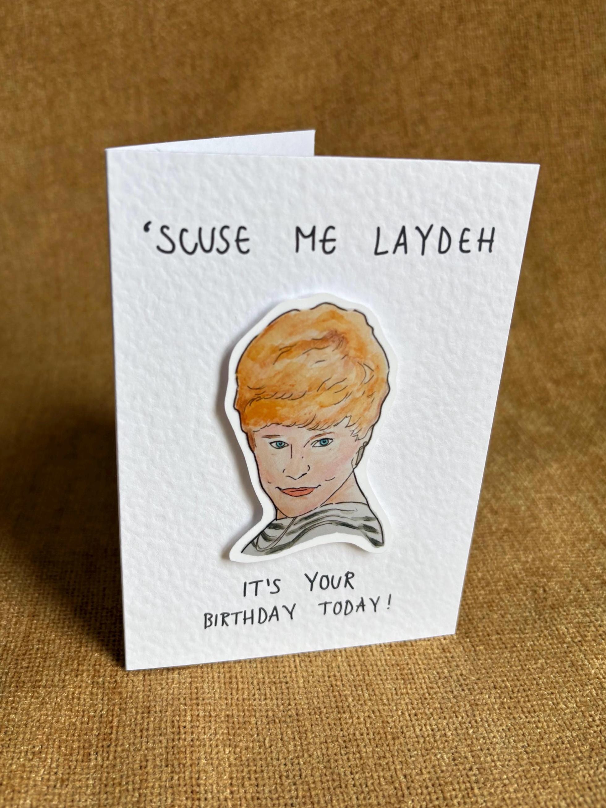 Charity Shop Sue | Handcrafted Birthday Card