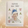 Son Heung Min | Handcrafted Christmas Card