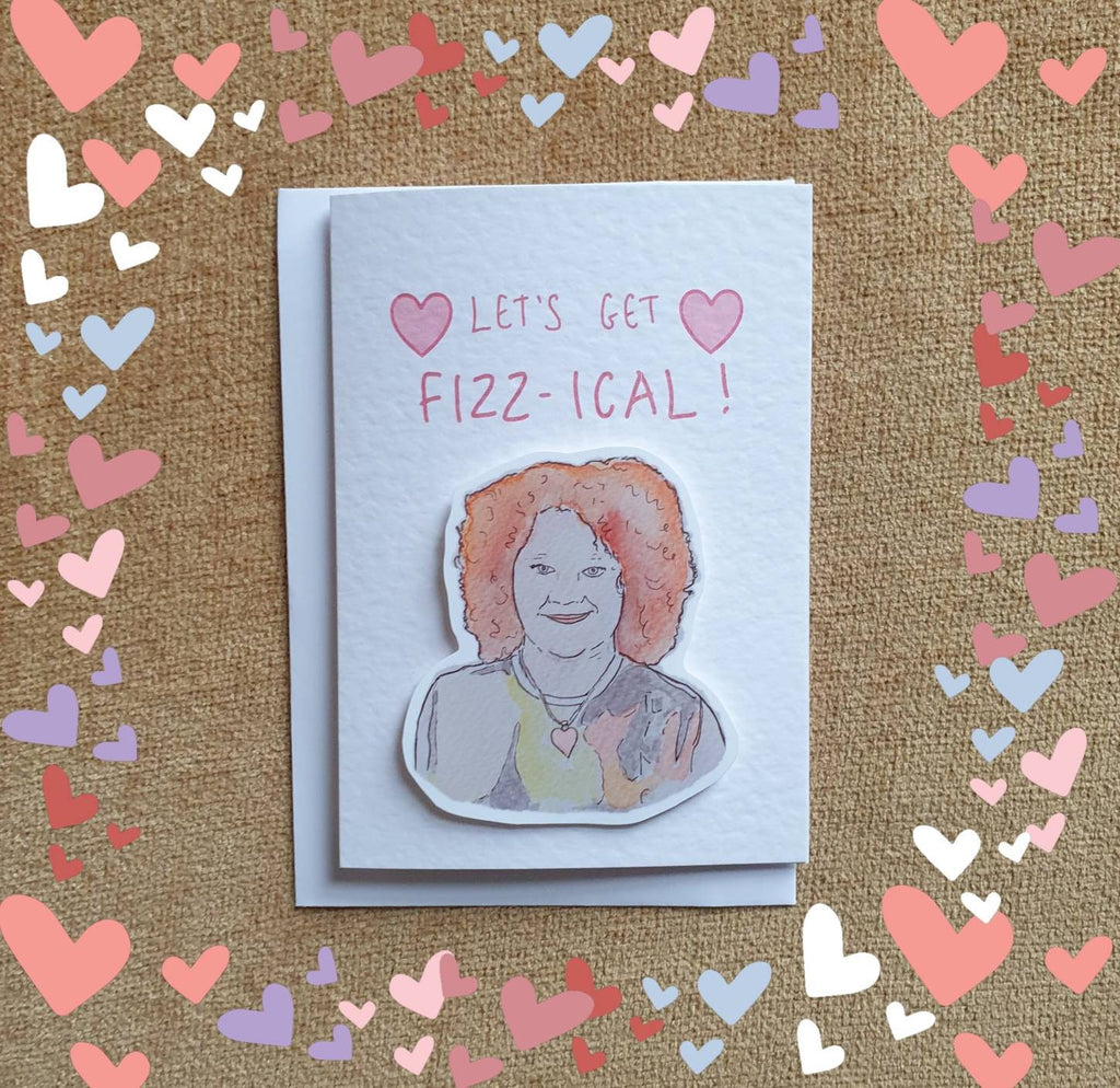 Fizz | Handcrafted Valentine's Day Card
