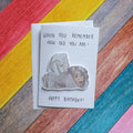 Tiffany Pollard | David's Dead Celebrity Big Brother Iconic Moment |  Handcrafted Birthday Card