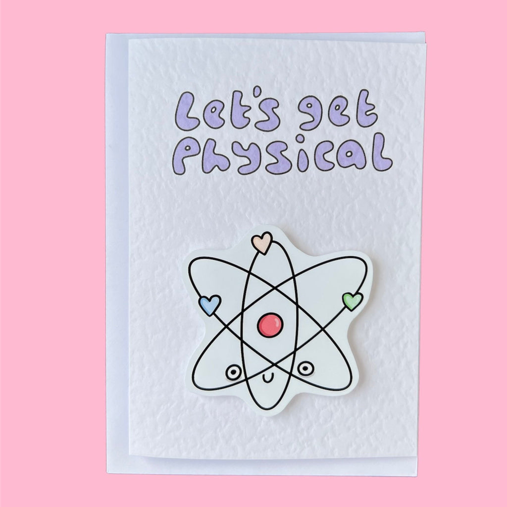 Let’s get Physical | Handcrafted Valentine’s Card