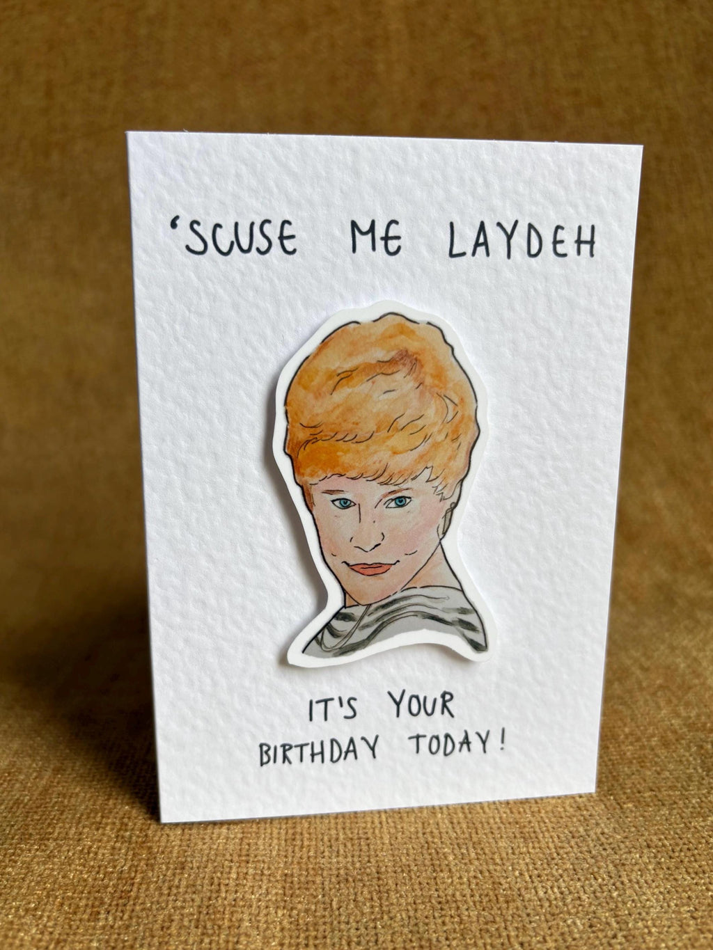 Charity Shop Sue | Handcrafted Birthday Card