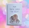 Tina Turner | Handcrafted Mother's Day Card