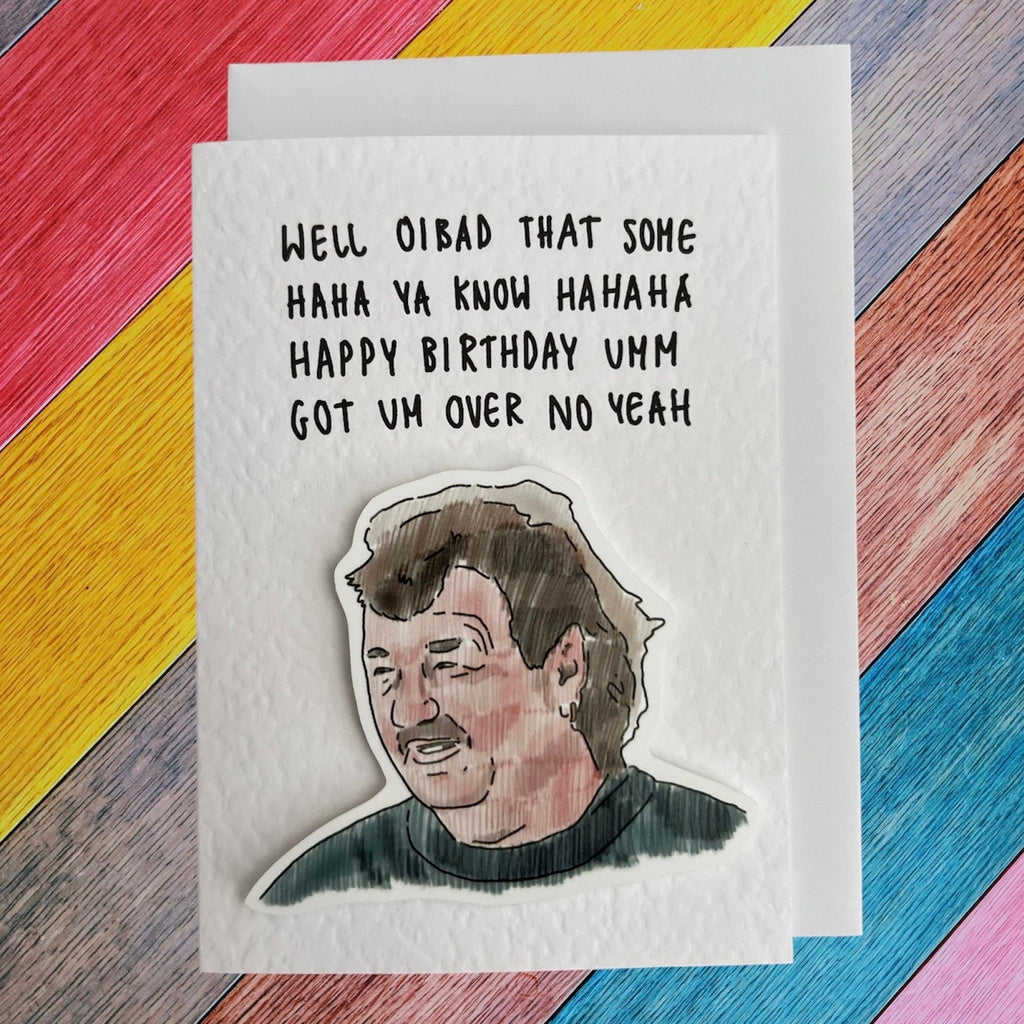 Gerald Cooper | Handcrafted Birthday card