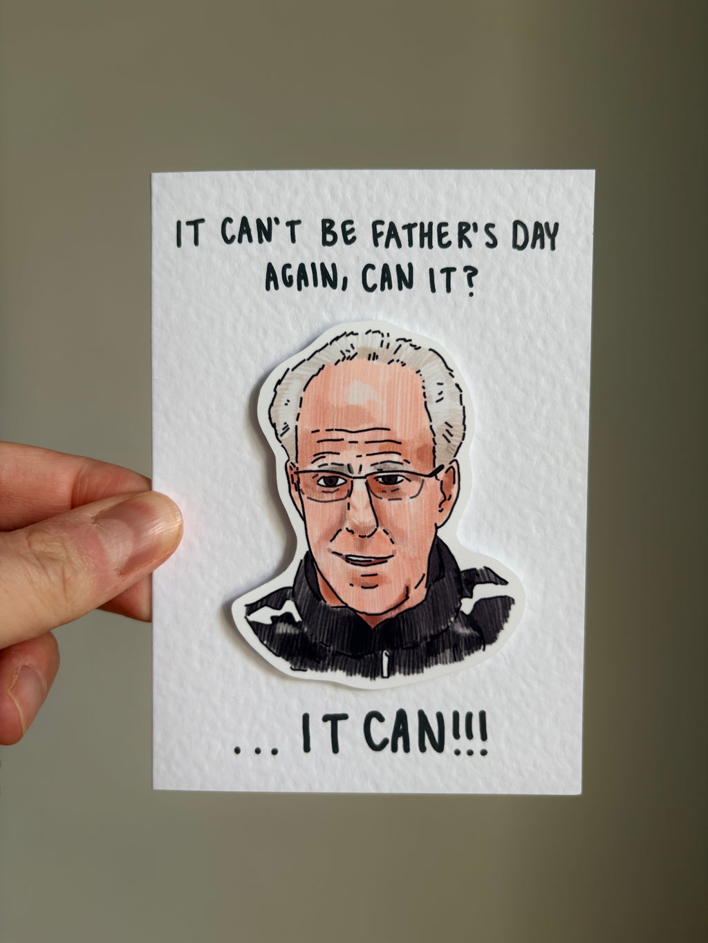Mick McCarthy IT CAN!! | Handcrafted Father’s Day card