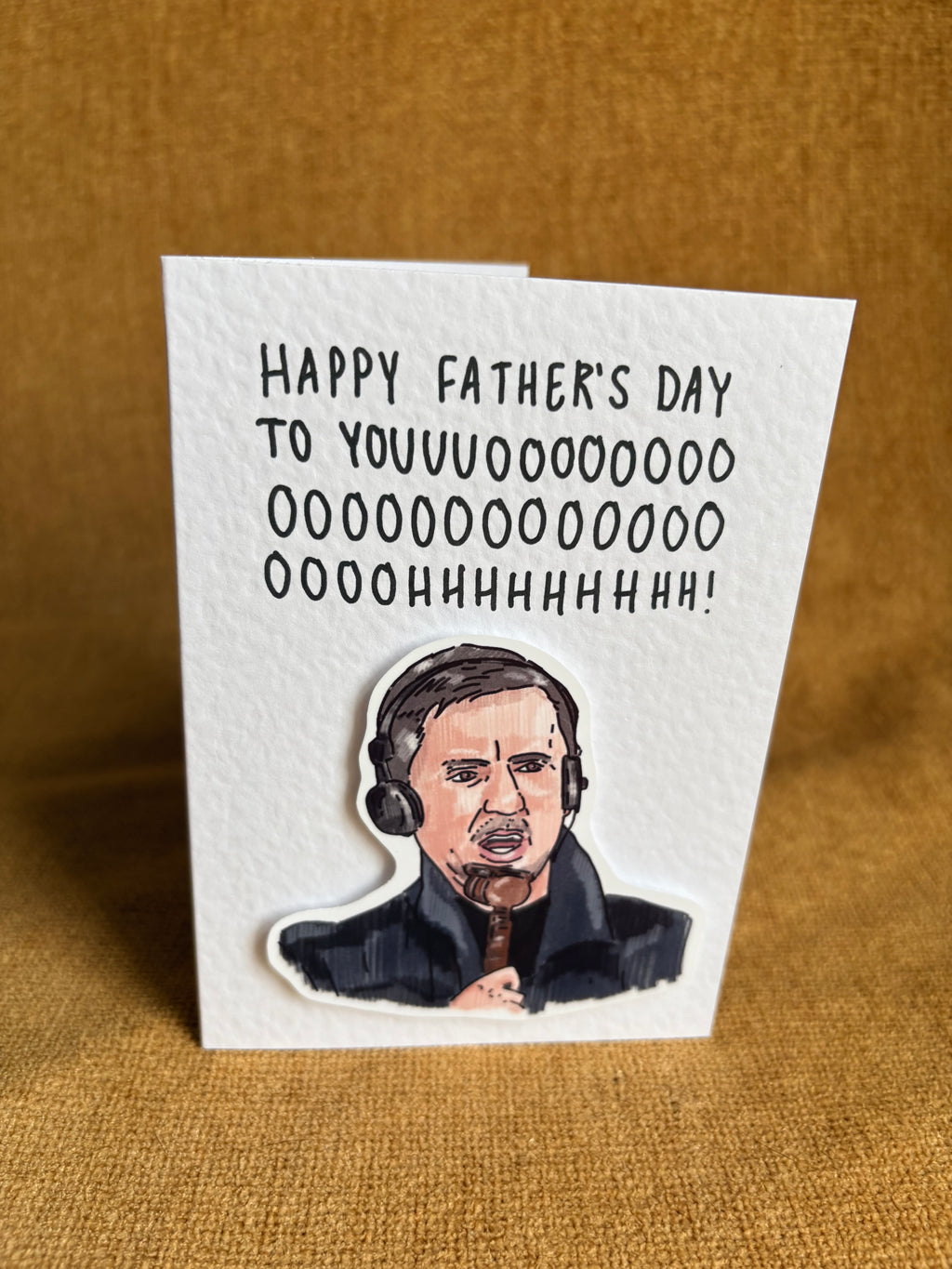 Gary Neville | ohhhhhhhhhhh | Handcrafted Father’s Day card