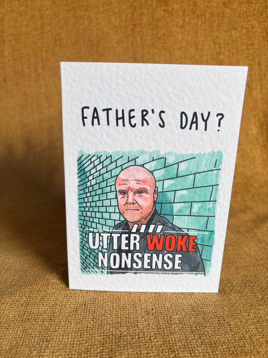 Sean Dyche | Utter Woke Nonsense Meme | Handcrafted Father’s Day Card
