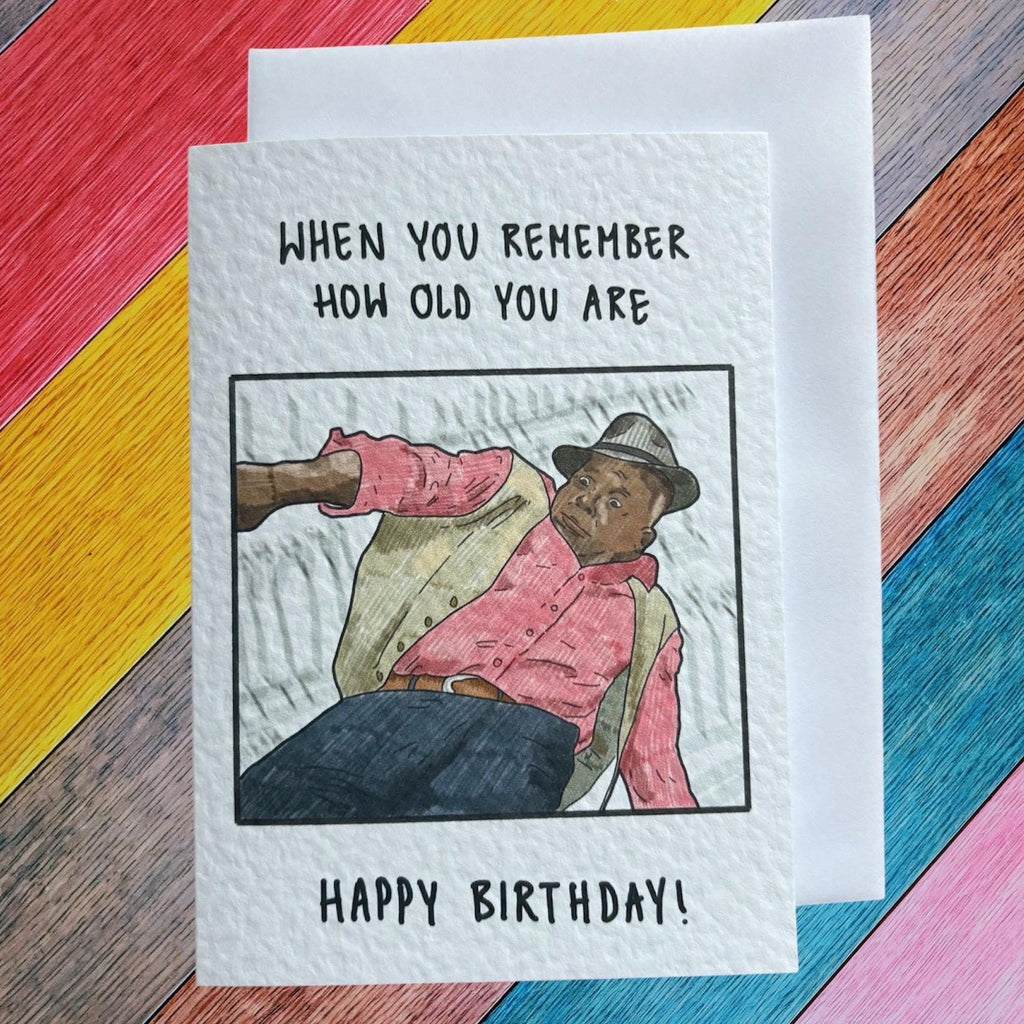 Patrick Trueman Meme | Handcrafted Birthday Card