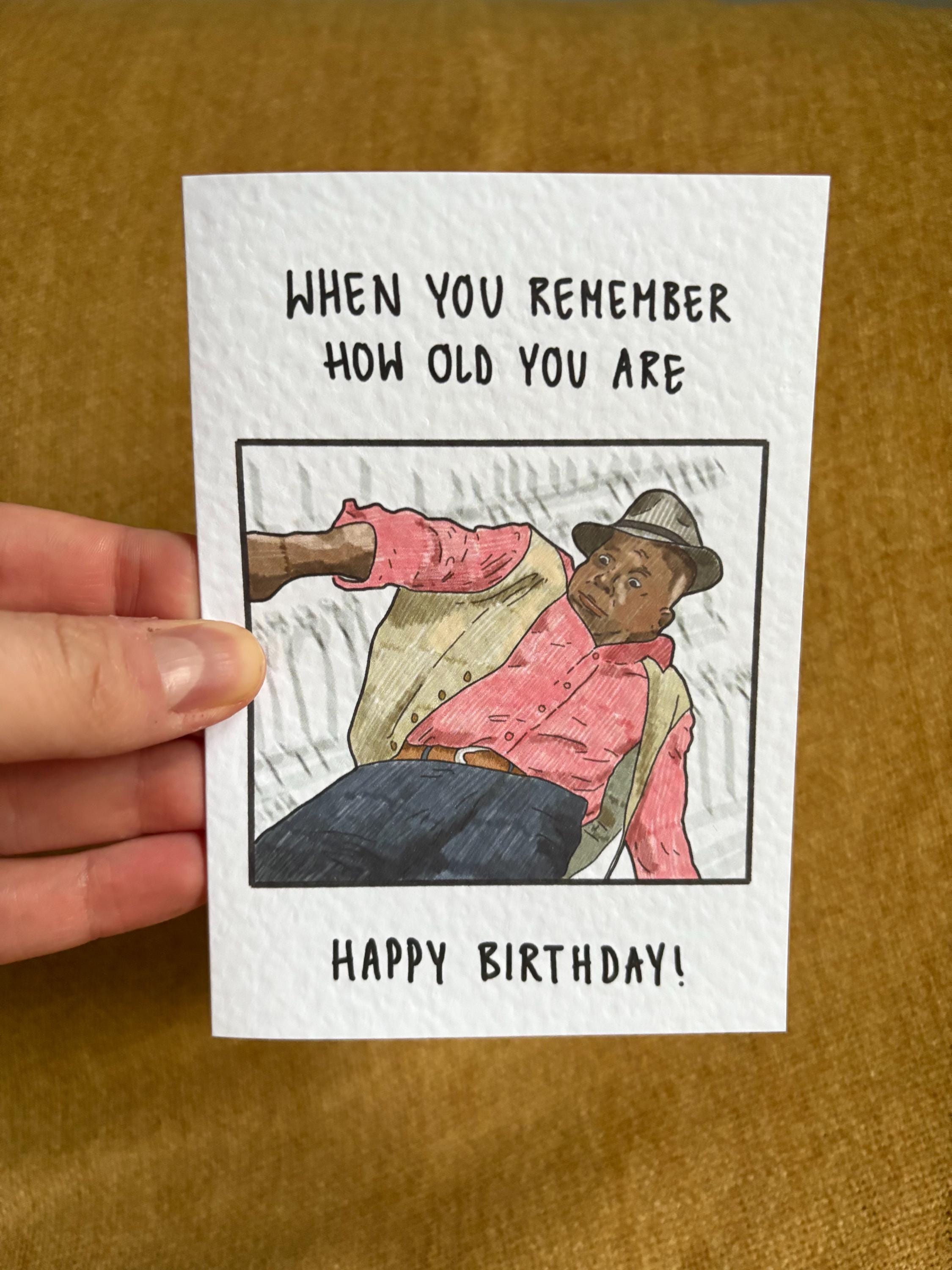 Patrick Trueman Meme | Handcrafted Birthday Card