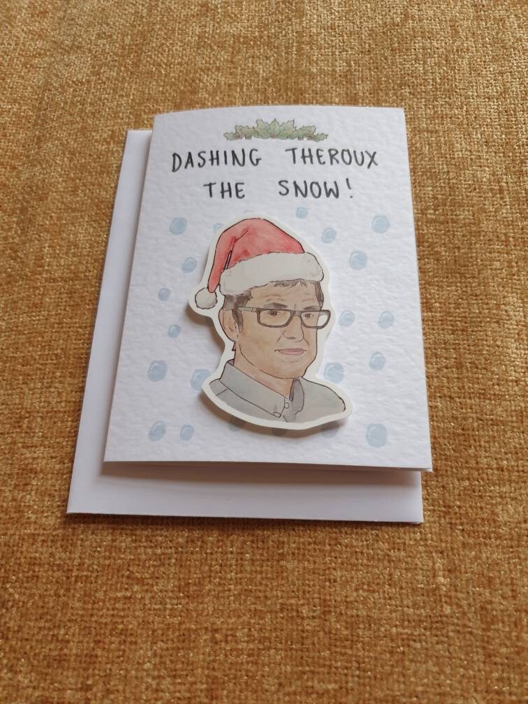 Louis Theroux | Handcrafted Christmas Card