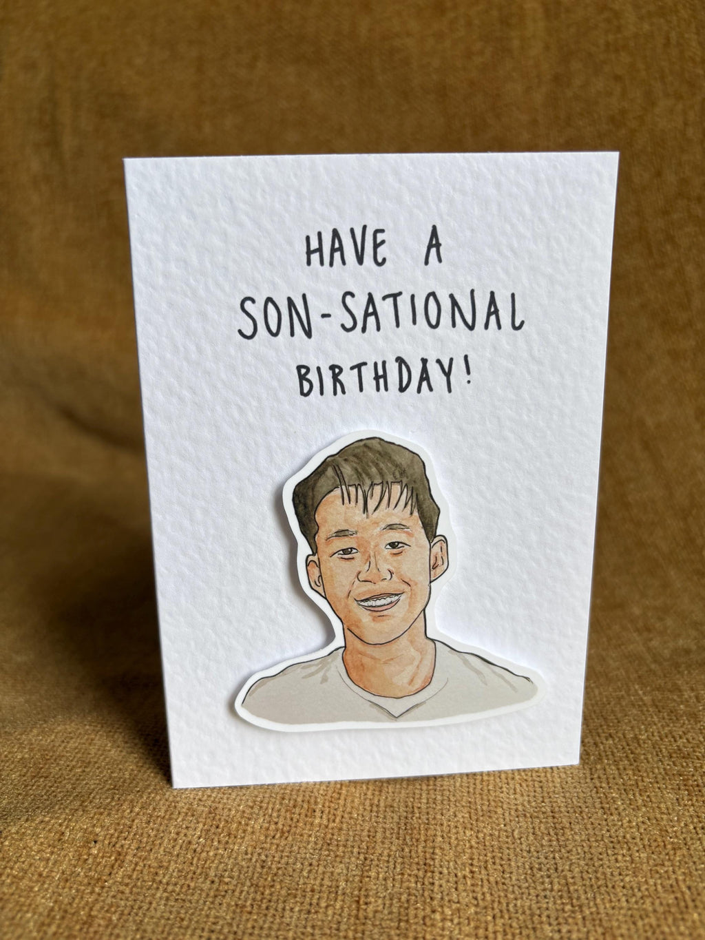 Son Heung-Min | Handcrafted Birthday Card