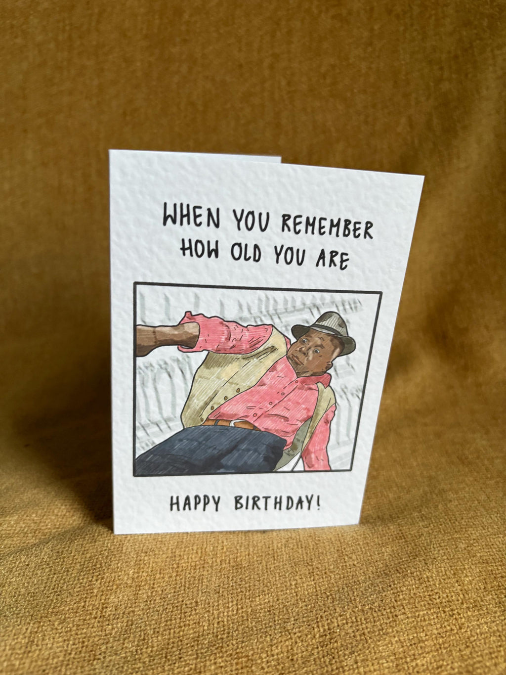 Patrick Trueman Meme | Handcrafted Birthday Card