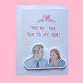 Jim and Pam | Handcrafted Valentine's Day Card
