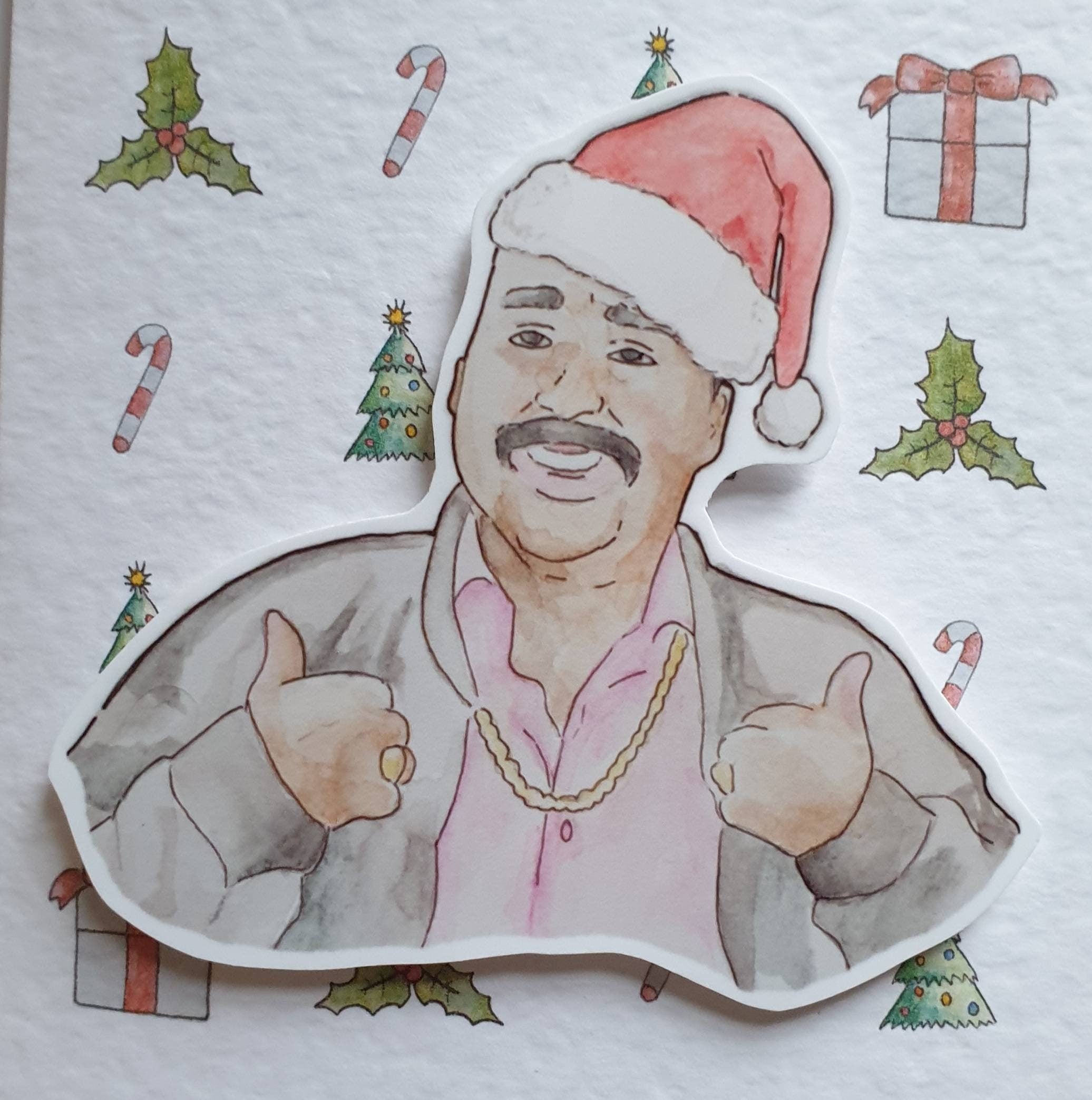 Chabuddy G Handcrafted Christmas Card | PJDN