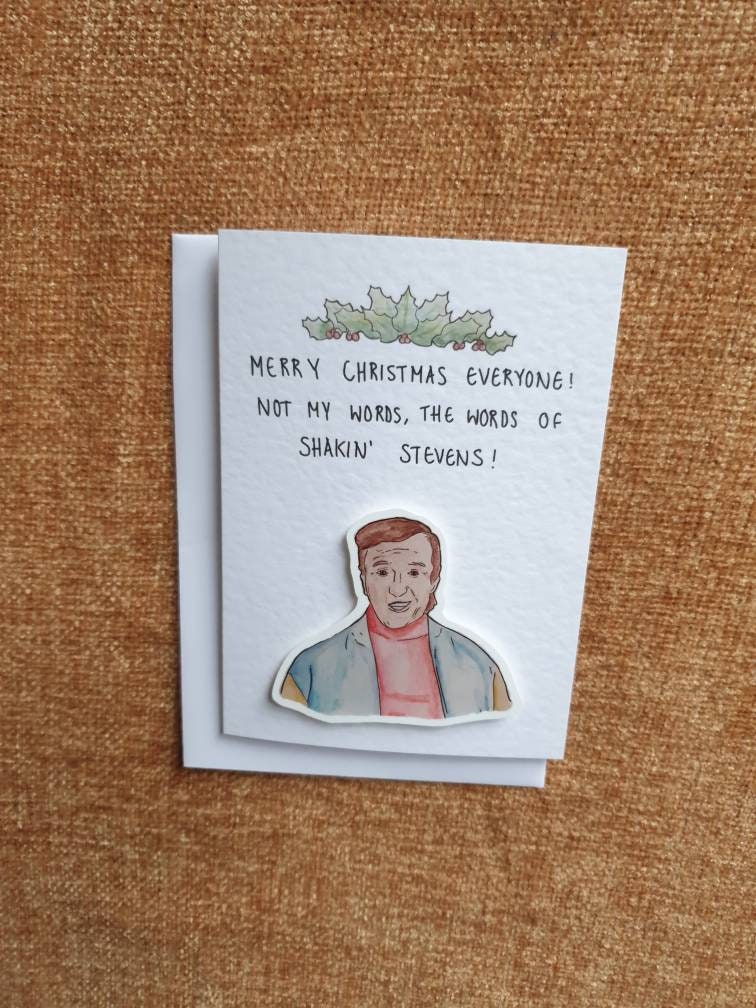 Alan Partridge | Handcrafted Christmas Card