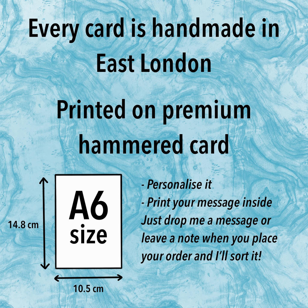 I've got nothing left | Ian Beale | Handcrafted Birthday Card