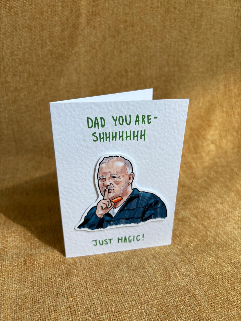 Bob Mortimer | Just Magic | Handcrafted Card for Dad