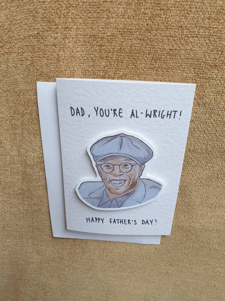 Ian Wright | Handcrafted Father's Day Card