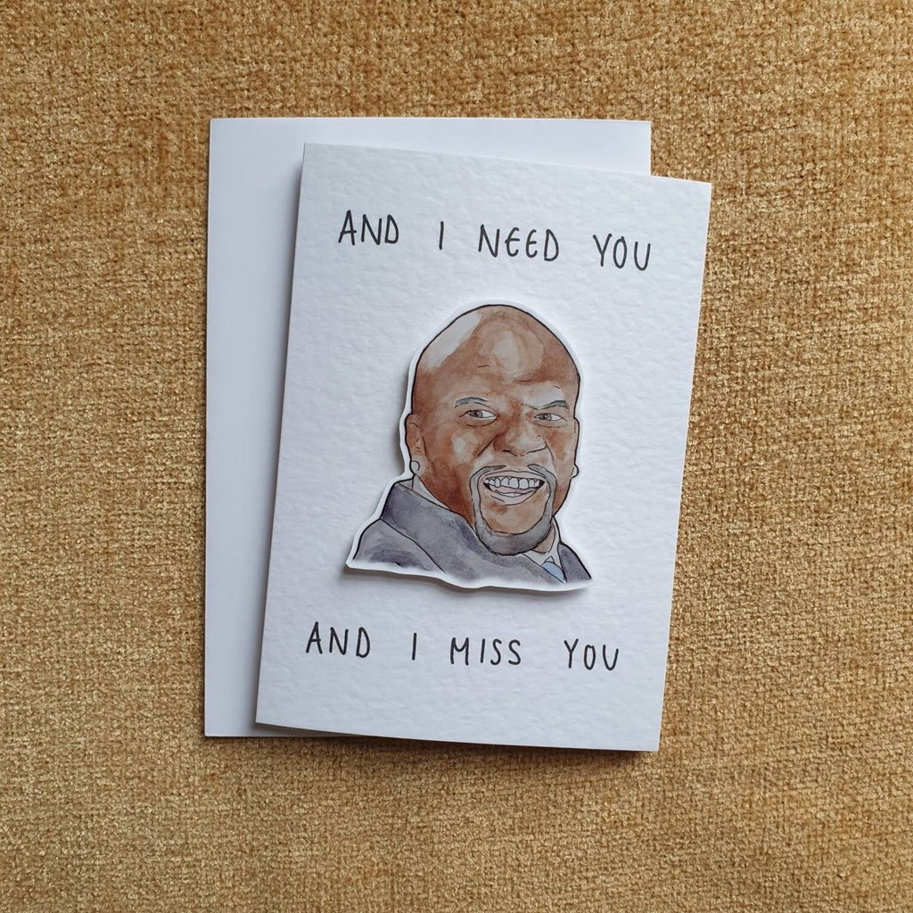 Terry Crews | Handcrafted Valentine's Day Card