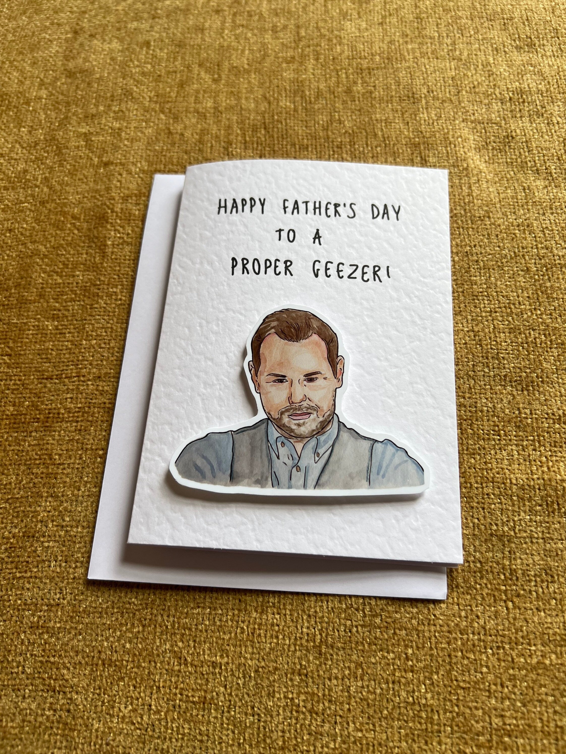 Danny Dyer | Handcrafted Father’s Day Card