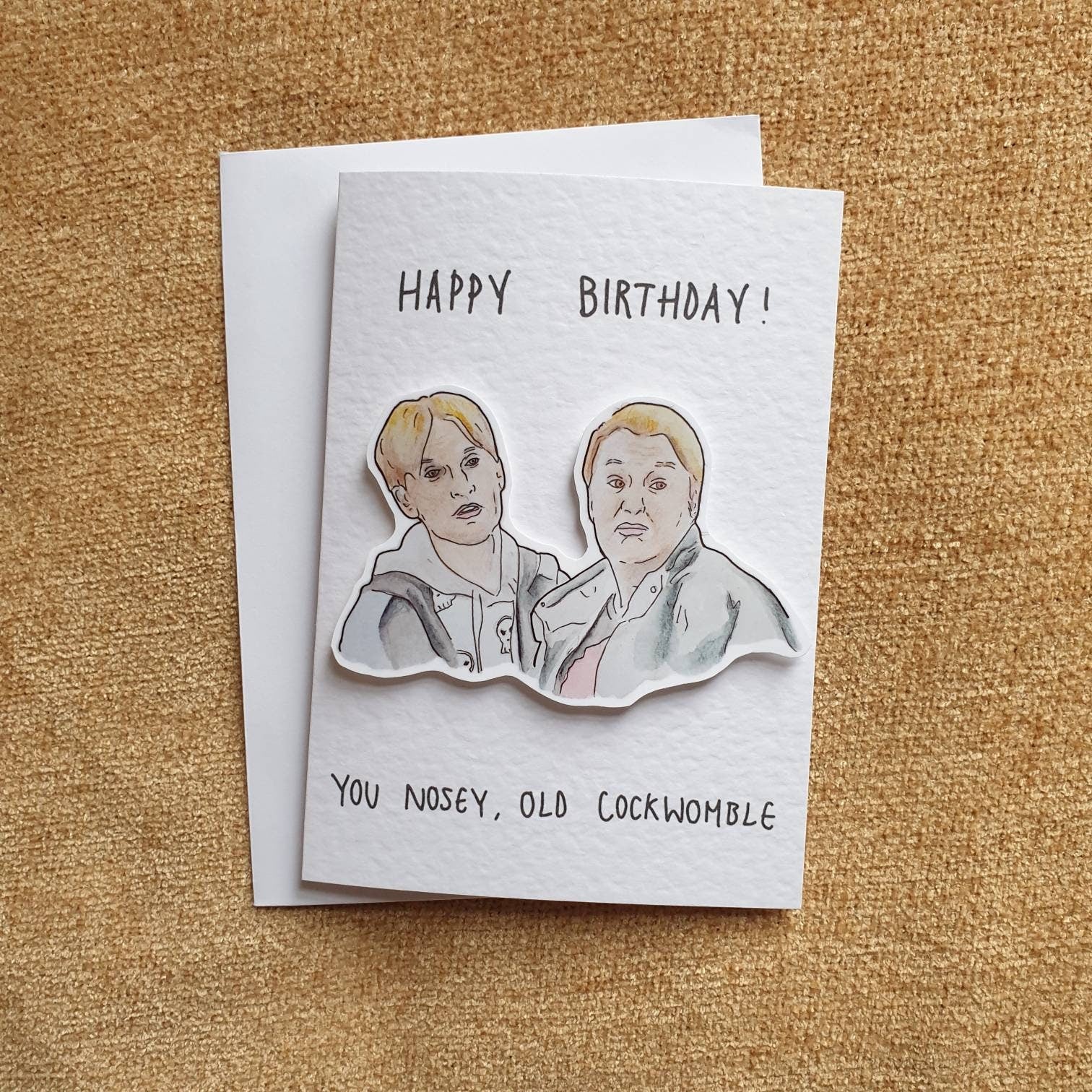 Kerry and Kurtan | This Country | Handcrafted Birthday Card