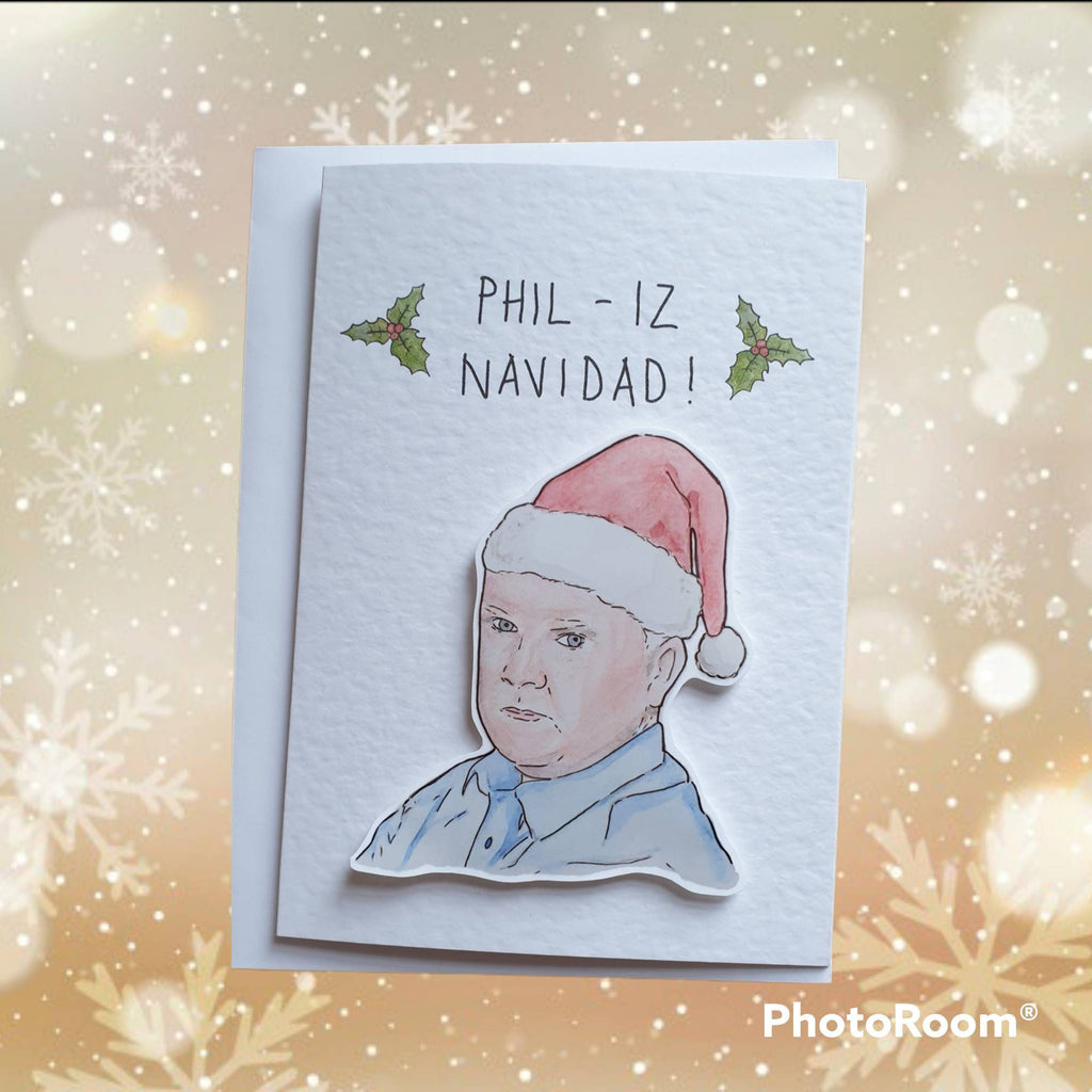 Phil Mitchell | Handcrafted Christmas Card