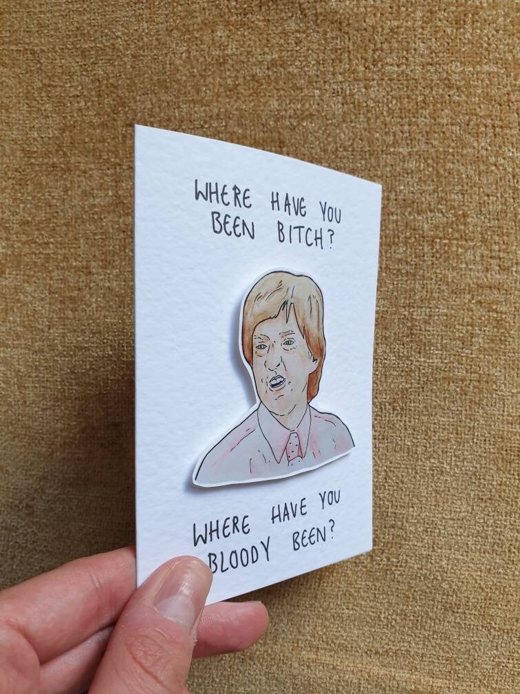 Mr G | Summer Heights High | Handcrafted Card