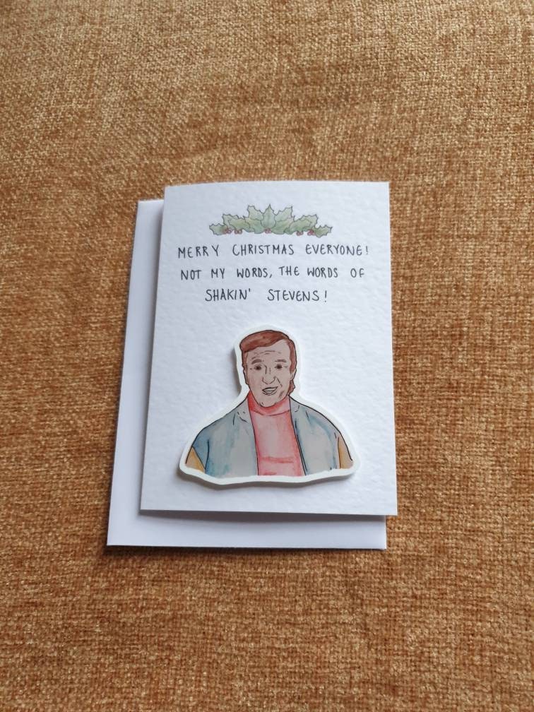 Alan Partridge | Handcrafted Christmas Card