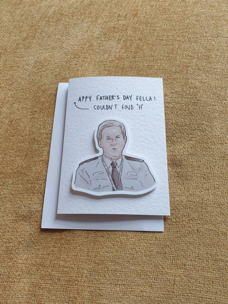 Ted Hastings | Handcrafted Father's Day Card